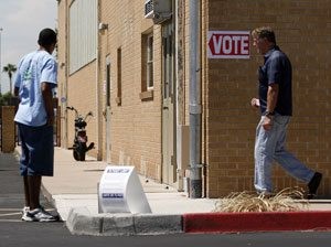 Voter turnout near 20 percent in Maricopa County 