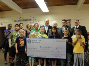 Apollo Group donation
