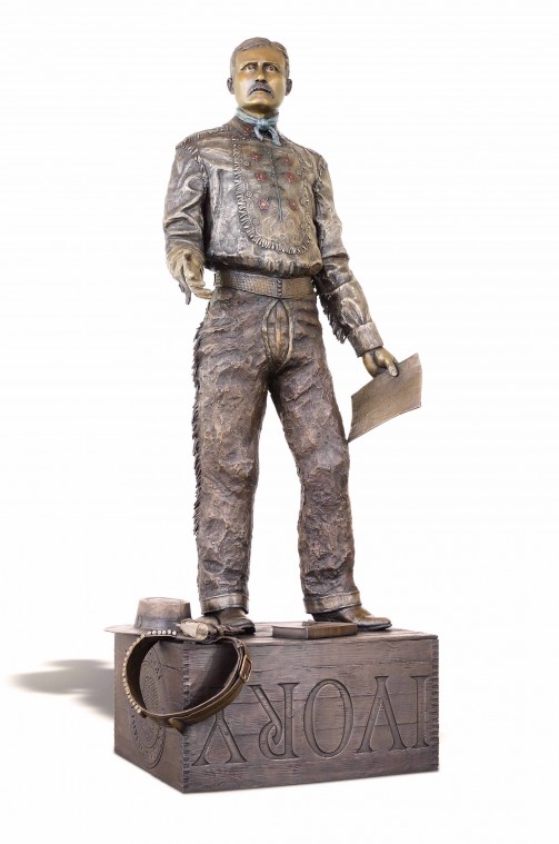 Tom Bollinger's Roosevelt sculpture