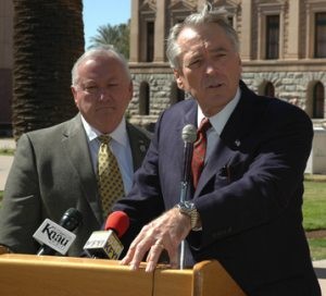 Lawsuit accuses Napolitano of failing to enforce Prop. 200 