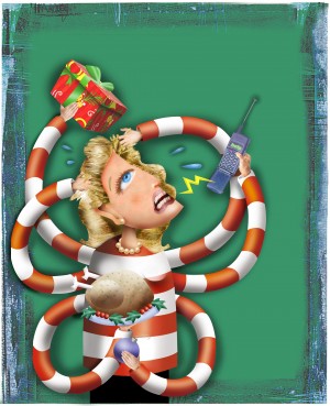 Holiday stress