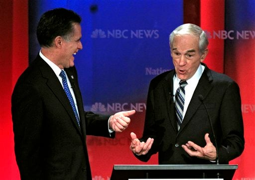 Mitt Romney, Ron Paul