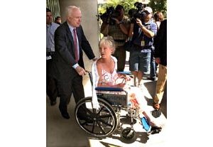 Wife of Sen. McCain leaves hospital after stroke 