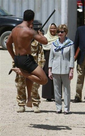 First lady in Afghanistan to highlight progress 