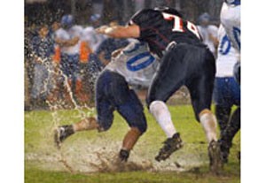 Centennial rains over Sunnyside 