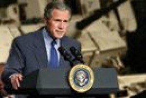 Bush pushes $500 billion tax cut plan in California 