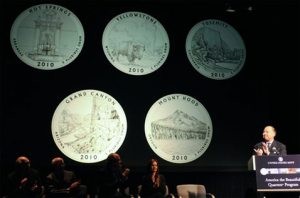 U.S. Mint unveils new quarters for national parks 