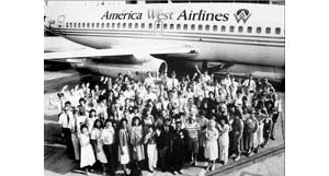America West prepares for Tuesday merger with US Airways 