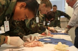 Hospital's program trains military medics 