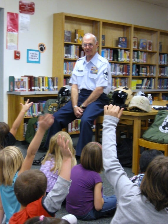 Veterans in classrooms