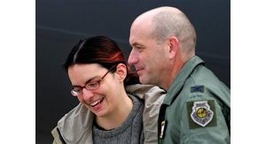 Freed U.S. journalist lands in Germany 
