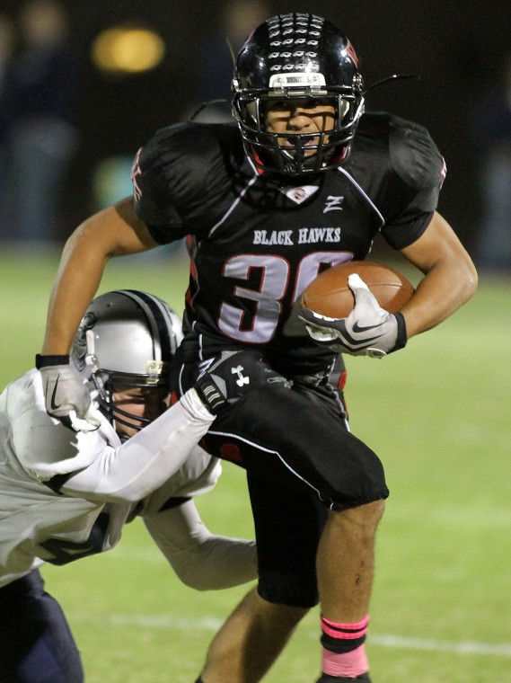 High school football week 9. 