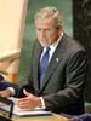 Bush urges world to unite with Iraq 