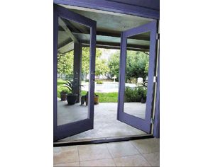 Desert Home - Classic double door entryway steps out of the past 
