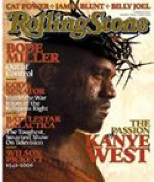 West poses as Jesus for Rolling Stone 