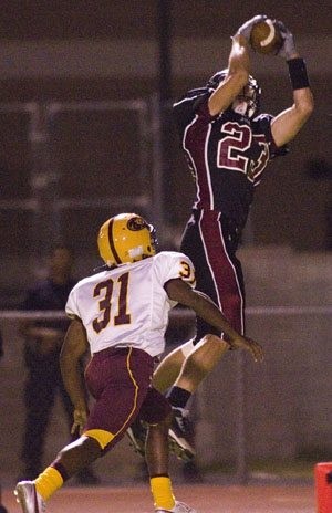 Top athletes catching on quick at wide receiver 