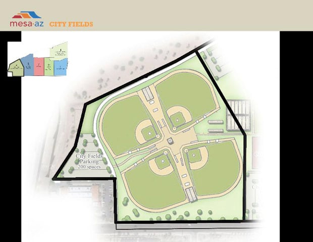 Cubs Mesa site plan