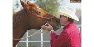 Texas-born trainer abandons macho approach to horses for a gentler way 