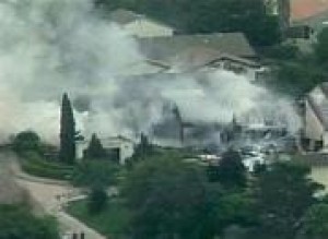 Military jet crashes in San Diego neighborhood 