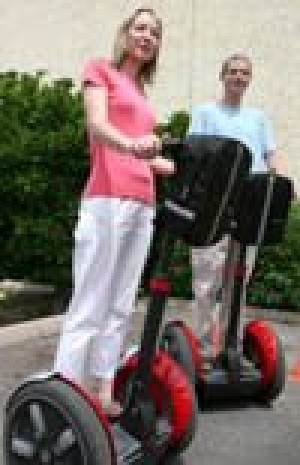 Couple plan Segway scooter tours of Scottsdale 