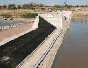 Tempe Town Lake dam repair