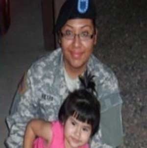 Army Pfc. Barbara Vieyra 