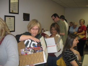 Care packages for the troops