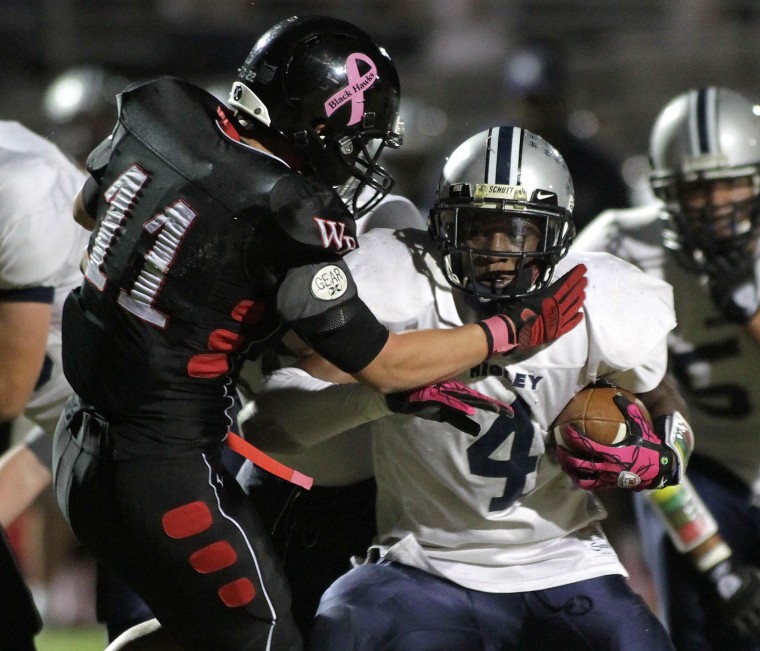 High school football week 9. 