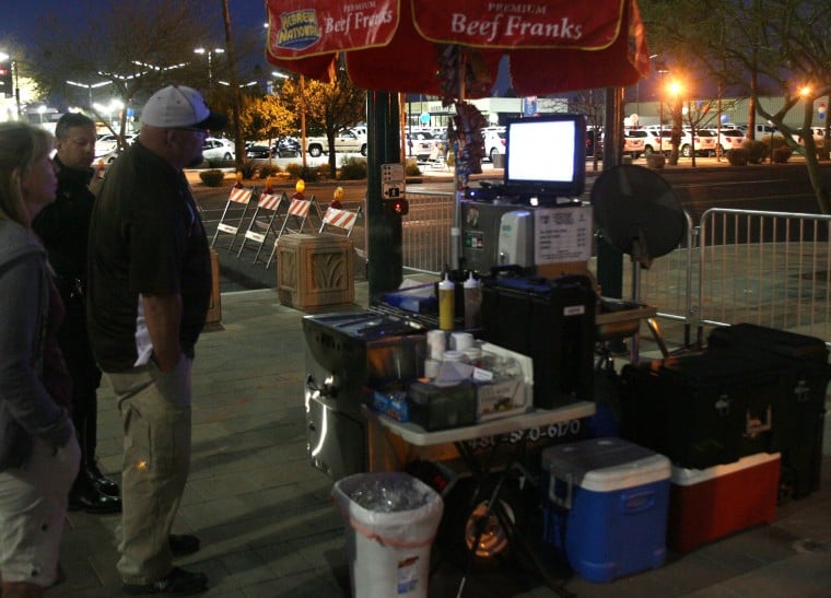 Outside Arizona Republican Presidential Debate