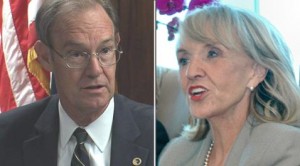 Brewer, Goddard disagree on health care suit 