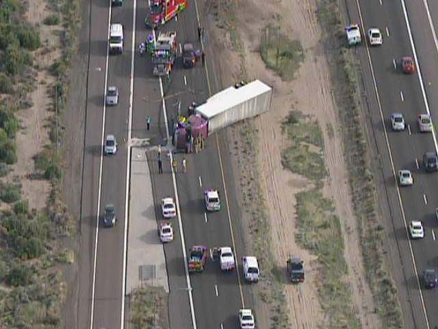 Semi rollover