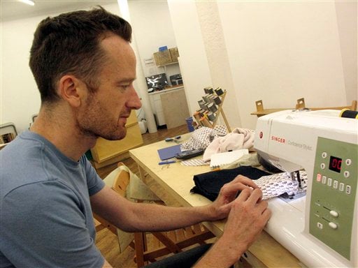 Mending clothes