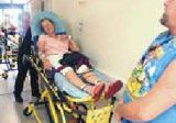 Ambulances stalled at emergency rooms 