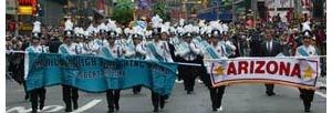 Highland plays Macy's parade in New York 