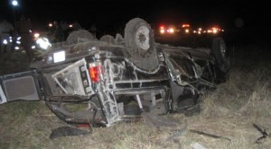 10 people killed in vehicle rollover 