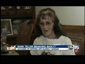 Mesa bank teller accused of ripping off 73-year-old customer