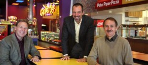 Peter Piper lands a slice of pizza pie in California 