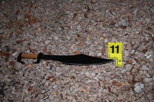Machete-like knife