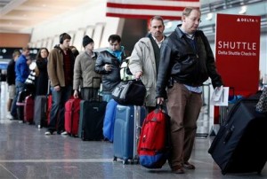 5 airlines say no charge for carry-ons 