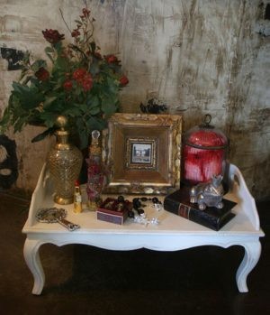 Delicate touches personalize any woman’s vanity 