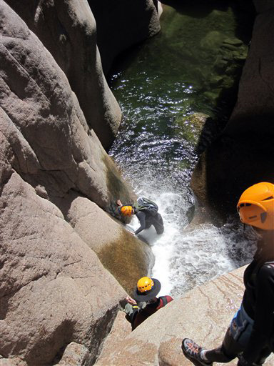 Travel-Trip-Arizona Canyoneering