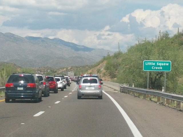 20 injured in multi car collision on I-17