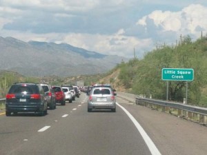 20 injured in multi car collision on I-17