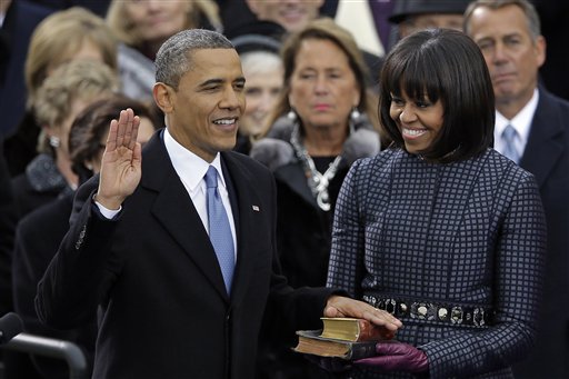Barack Obama, Michelle Obama, John Roberts