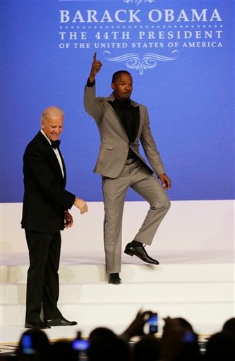 Joe Biden, Jamie Foxx