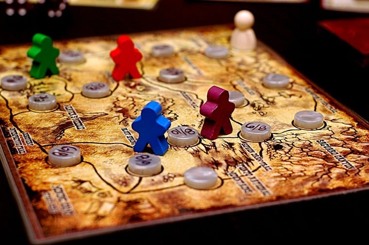 'The Legend of the Lost Dutchman' board game