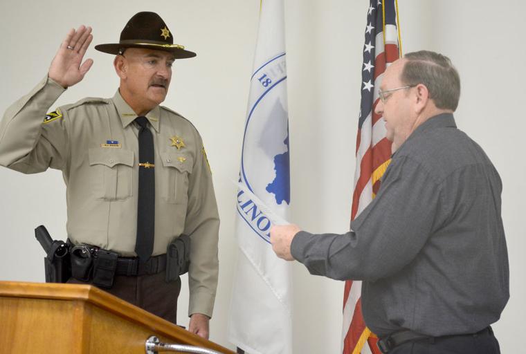 Dave Mahon sworn in as Effingham County Sheriff Effingham Daily News