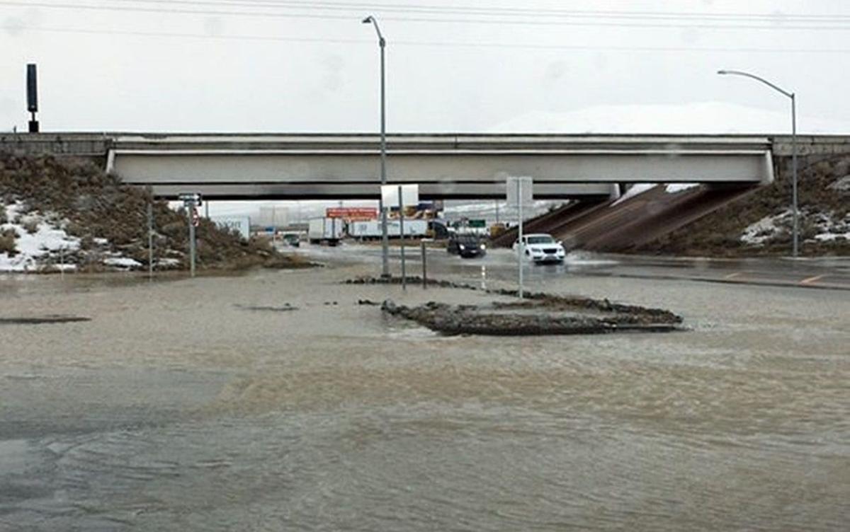 Water covers US 93 in Wells, forces Spring Creek store to close Local