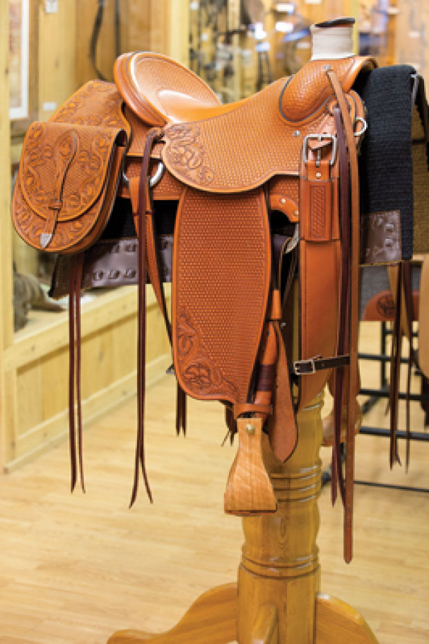 Elko in 40 Items J.M. Capriola Co. saddle