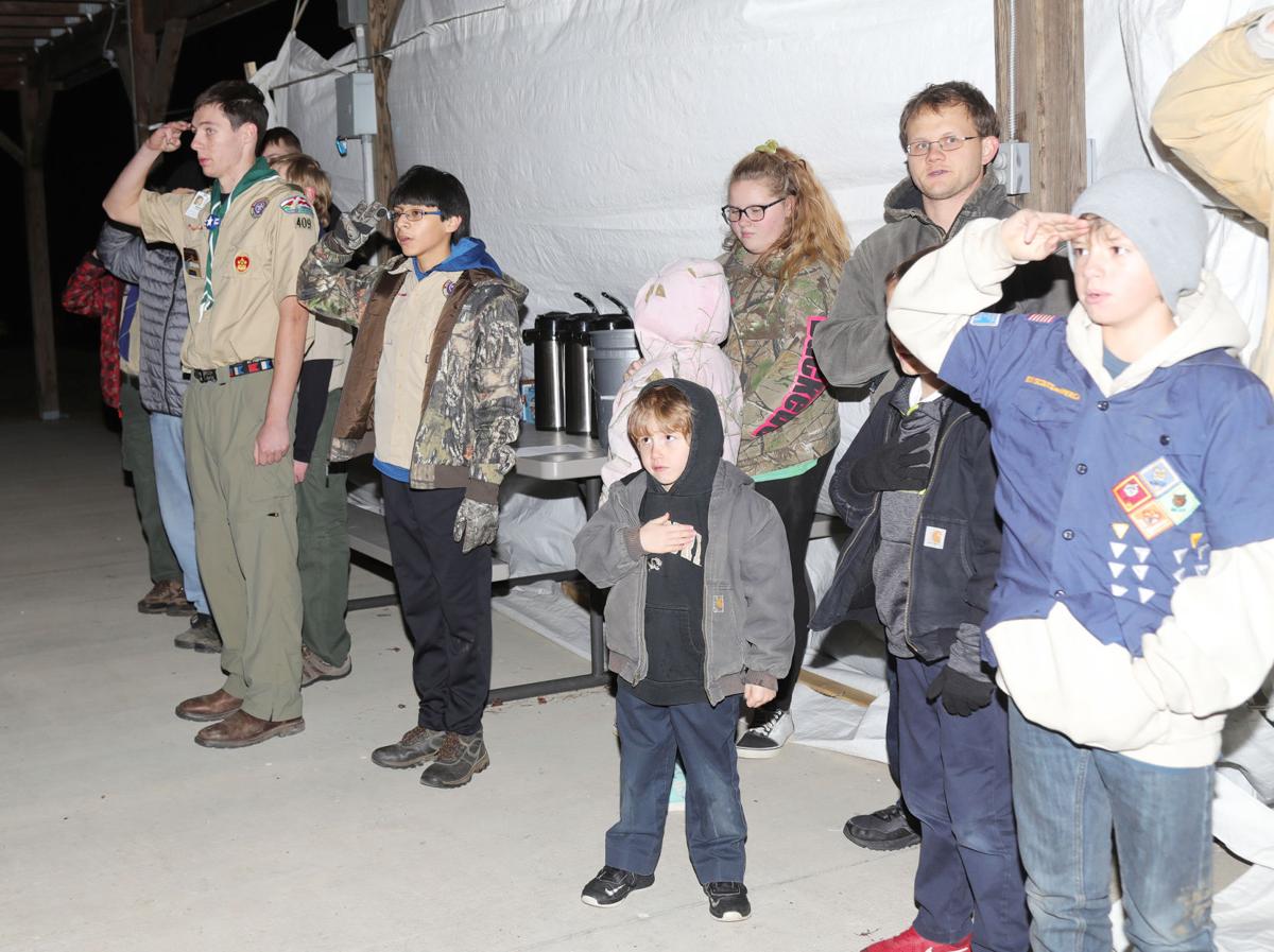 boy scout troop 409 flag retirement ceremony 2019